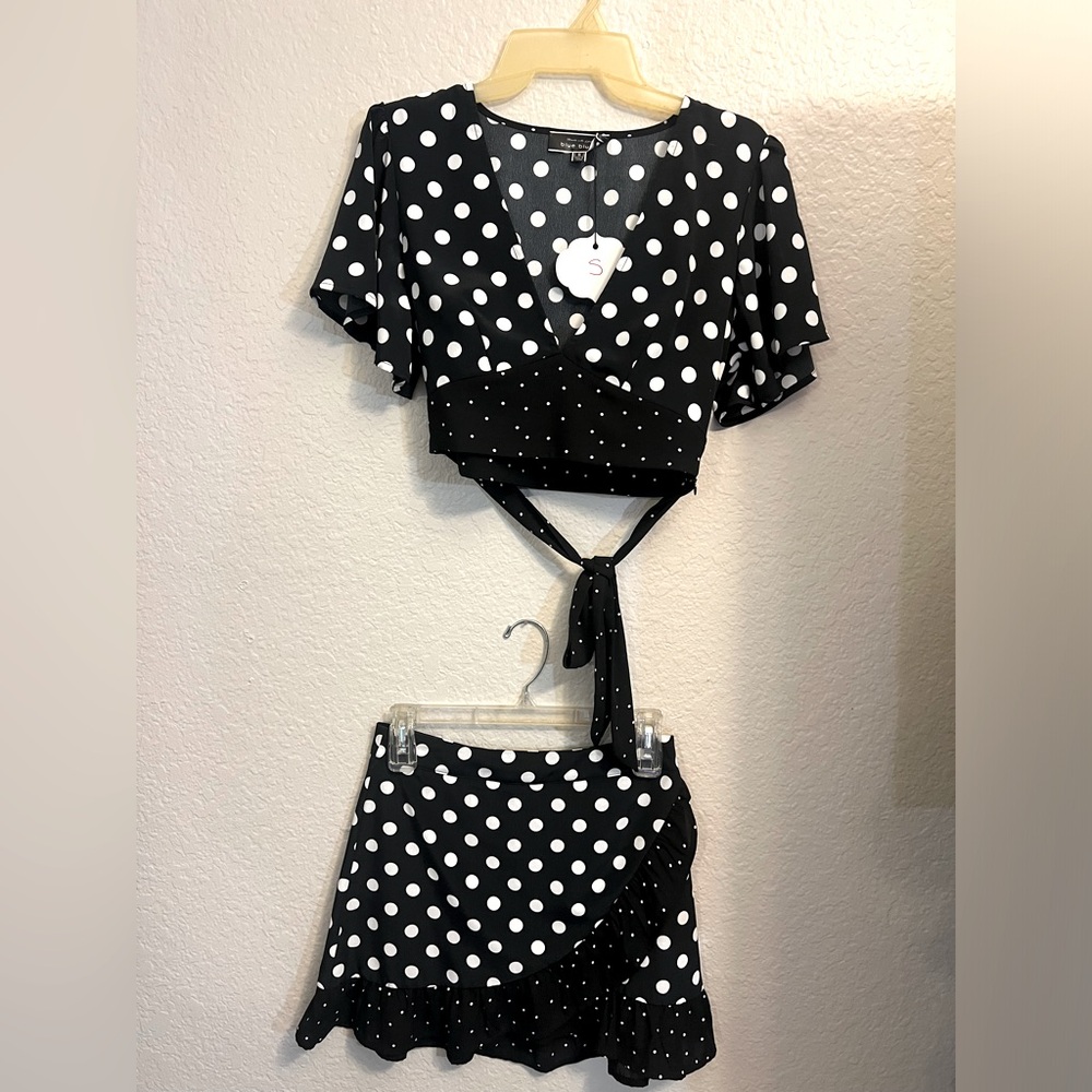2 piece skirt suit